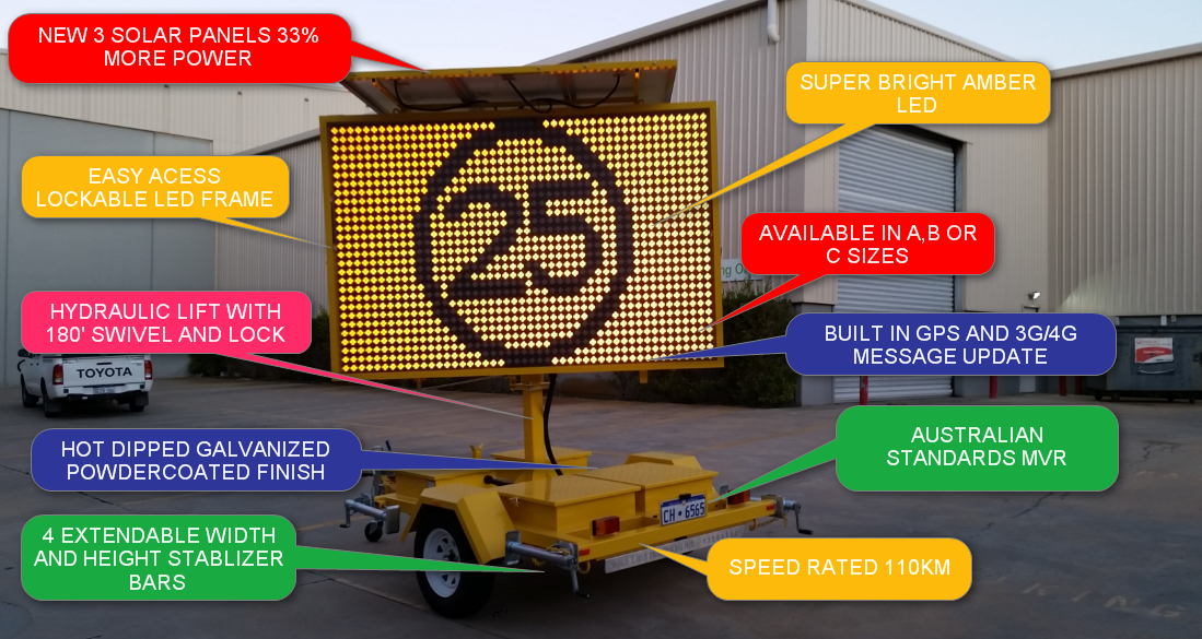 Amber VMS Trailer Range